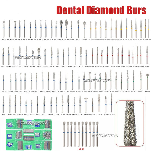 Pezzi frese diamantate - 50,