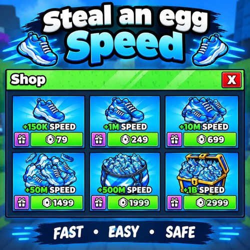 Steal egg speed veloce - steal,