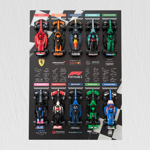 Lego speed champions - champions, f1